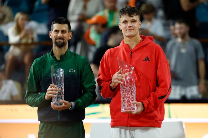 Jakub Menšík - Novak Djokovič, finále Miami 2025