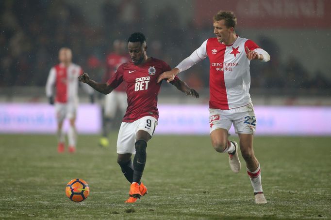 HL, Sparta-Slavia: Guélor Kanga - Tomáš Souček