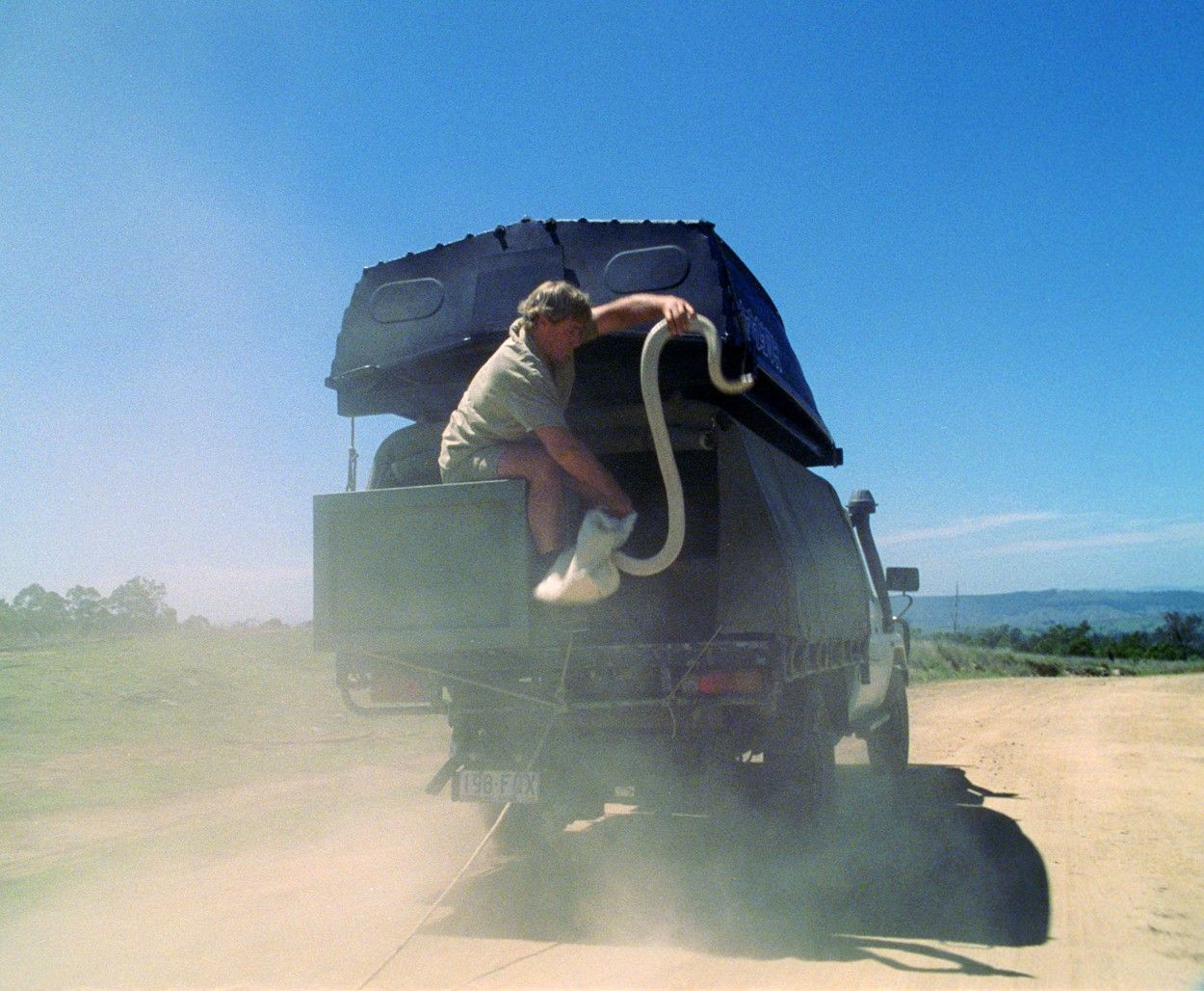 Fotogalerie / Steve Irwin / Tak vypadal ten pravý "Krokodýl Dundee". Vzpomínka na dobrodruha Steva Irwina