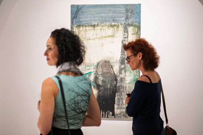 Snímek z výstavy děl Siegfrieda Herze.