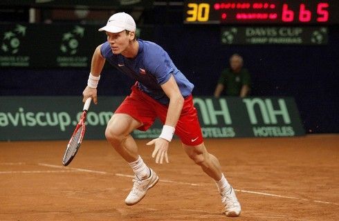 Davis Cup: Belgie - ČR