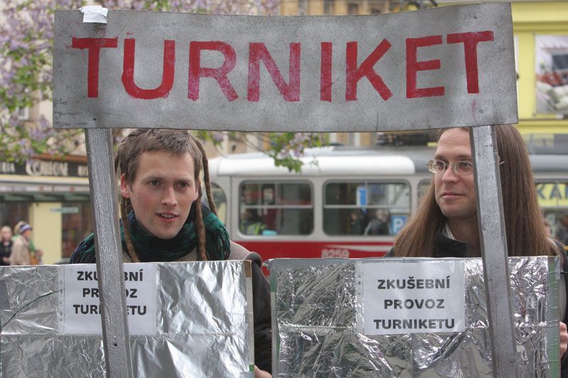 Turnikety do metra