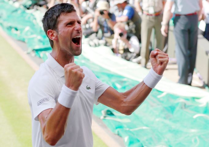 Novak Djokovič po finále Wimbledonu 2018