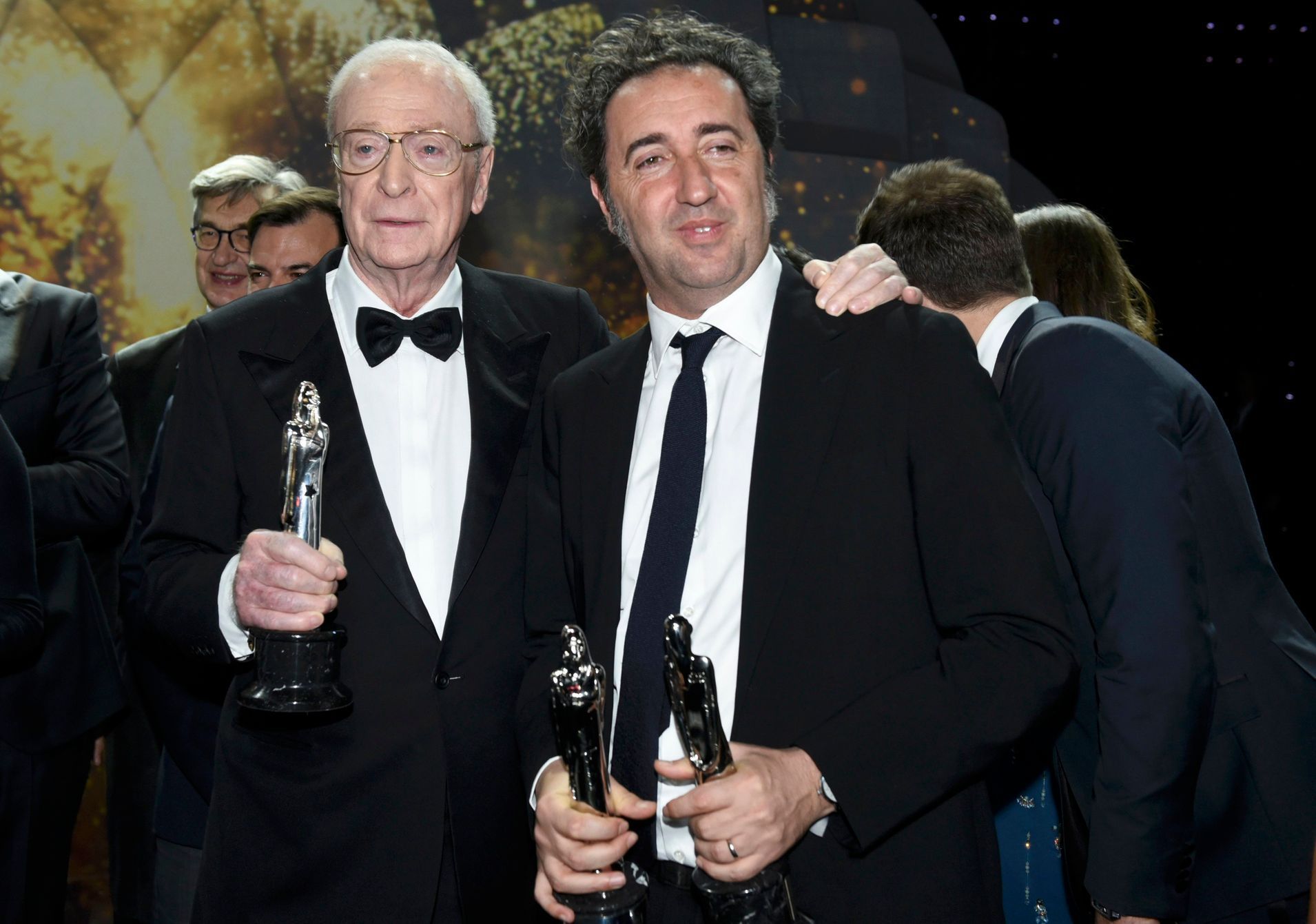 Michael Caine a Paolo Sorrentino 28th European Film Award