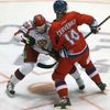 Hokej, EHT, Česko - Rusko: Roman Červenka - Jegor Averin