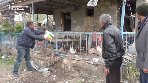 Boje o Náhorní Karabach se nevyhýbají ani civilním objektům. Podívejte se na záběry z Ázerbájdžánu