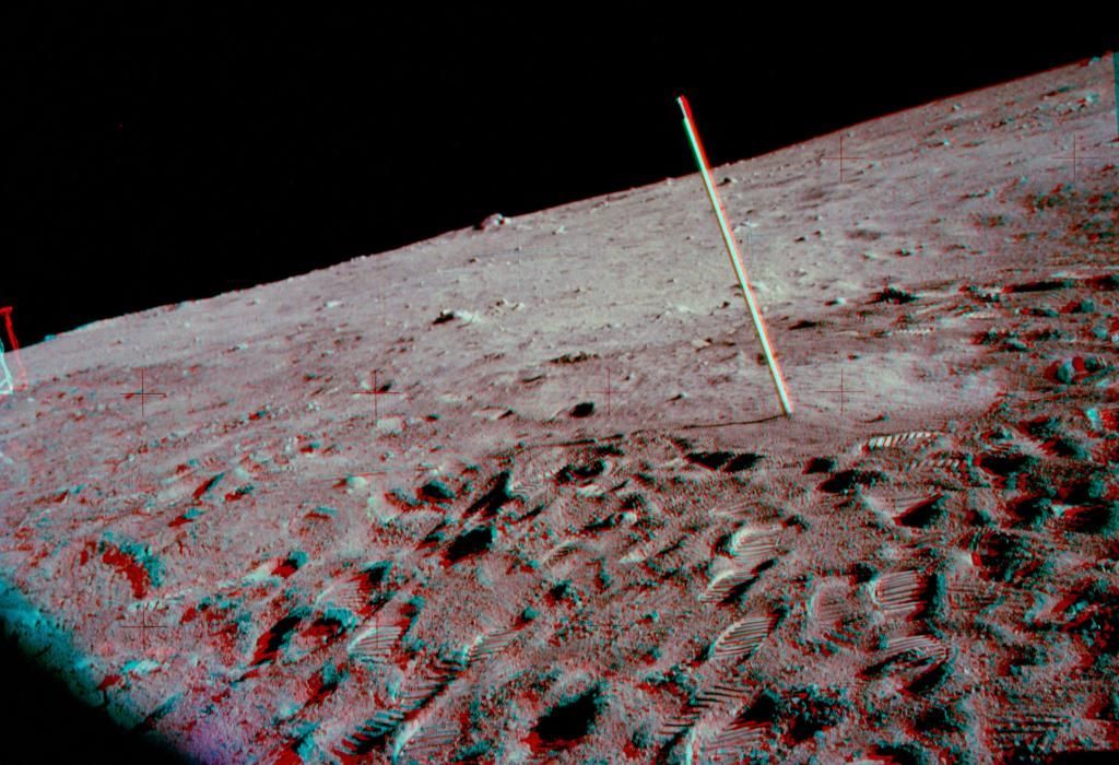 3D - Apollo 11 na Měsíci