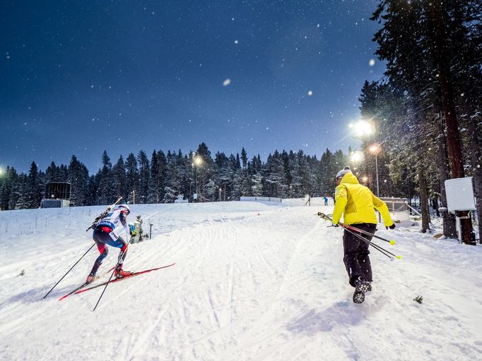 biatlon, MS 2019 v Östersundu, smíšená štafeta, Michal Krčmář