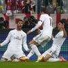 LM, Bayern-Real: Sergio Ramos, Gareth Bale a Pepe slaví gól