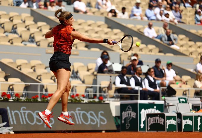 Karolína Muchová, čtvrtfinále French Open 2023