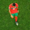 Vyloučený Valíd Chaddíra ve čtvrtfinále MS 2022 Maroko - Portugalsko