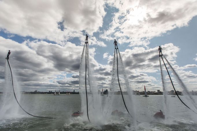 Doprovodný program na závodě Red Bull Air Race v Kazani 2018