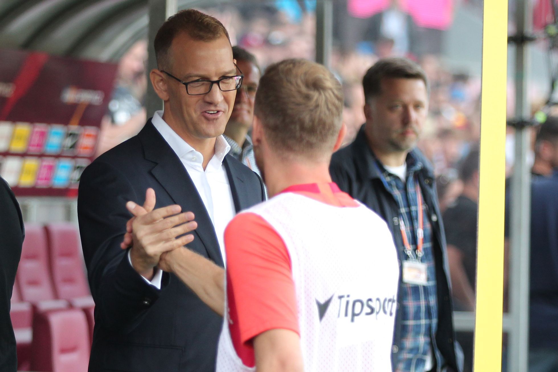 Daniel Křetínský v derby Sparta - Slavia v 10. kole první ligy