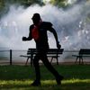Euro 2016, finále Francie-Portugalsko: police, slzný plyn