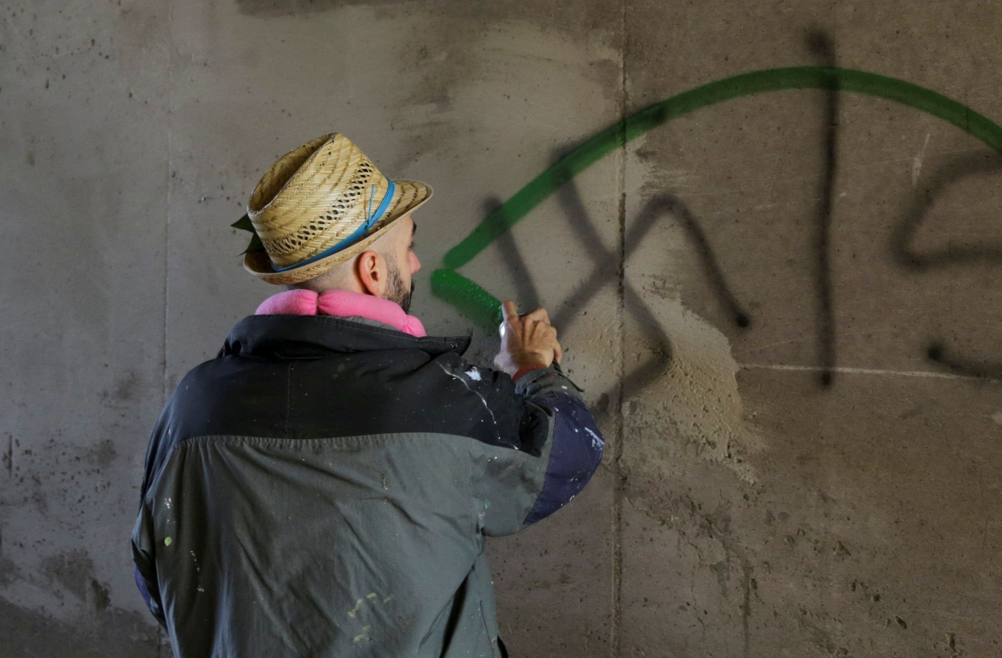 Italský street artový umělec Cido