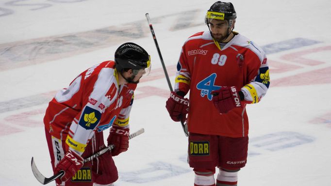 Rostislav Marosz a Roman Rác, útočnící HC Olomouc