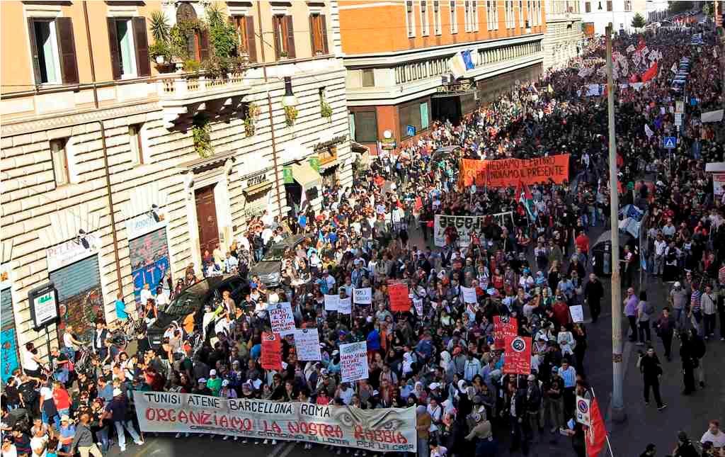 Celosvětové protesty proti finanční politice