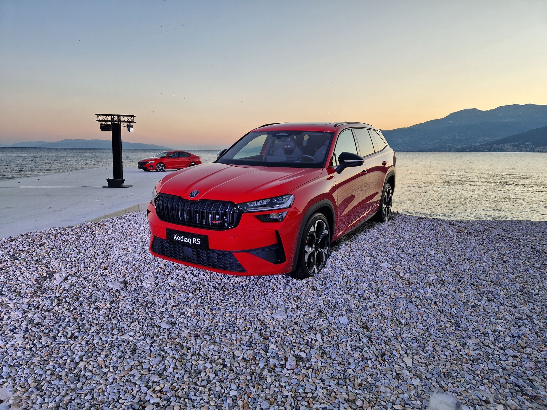 Škoda Kodiaq RS test Chorvatsko