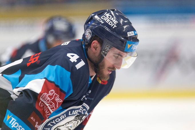 Tomáš Filippi. HC Vítkovice Ridera - HC Bílí Tygři Liberec, 38. kolo extraligy