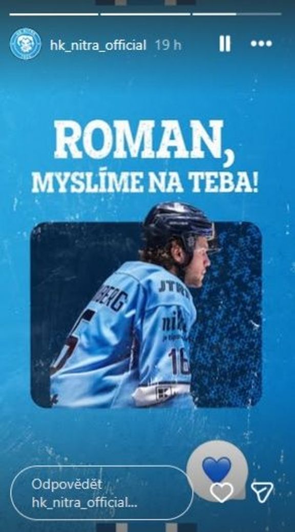 Nitranské krátké, ale velmi emotivní: „Romane, myslíme na tebe!“