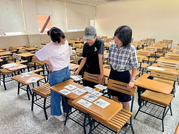 Výuka češtiny na tchajwanské univerzitě National Chengchi University.