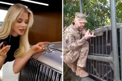 Ukrajinští vojáci dobyli sociální sítě. Z jejich parodií na Bentley lidé slzí smíchy