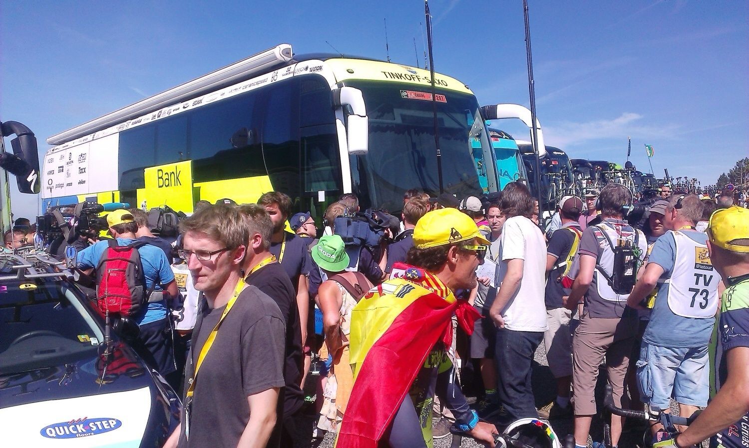 Tour de France, 10. etapa očima týmu Etixx Quick-Step