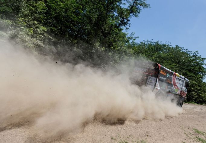 Rallye Dakar, 1. etapa: Martin Kolomý, Tatra