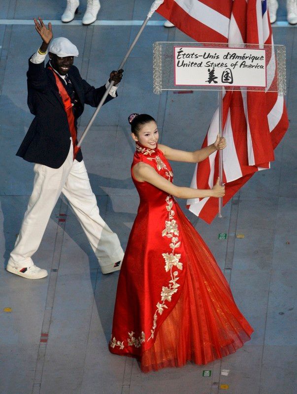 Zahajovací ceremoniál v Pekingu