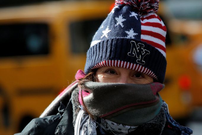 Nejen do New Yorku dorazily ke konci roku extrémní mrazy.