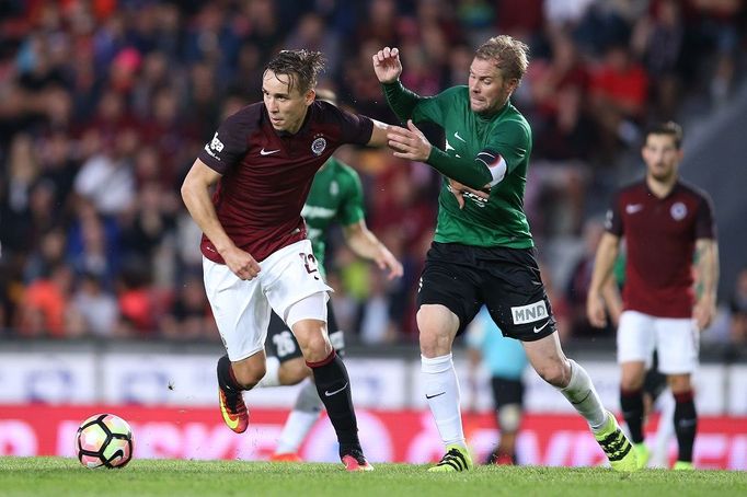 Sparta vs. Jablonec, česká fotbalová liga (Šural, Hübschman)