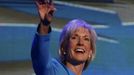 U.S. Secretary of Health and Human Services Kathleen Sebelius addresses the first session of the Democratic National Convention in Charlotte, North Carolina September 4, 2012. REUTERS/Eric Thayer (UNITED STATES - Tags: POLITICS ELECTIONS)