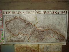 Tak vypadala mapa Československa i s Podkarpatskou Rusí v letech 1919 až 1939: