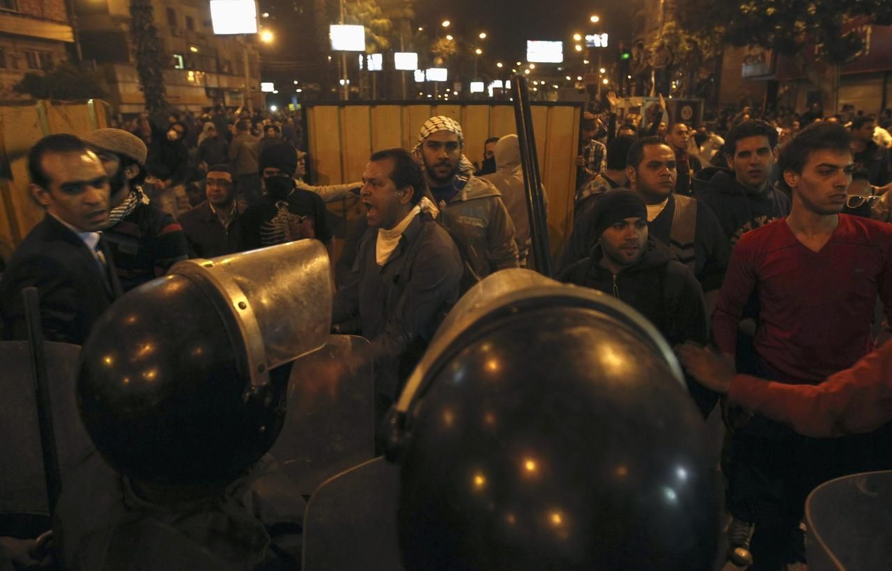 egypt - protesty - mursí - ústava