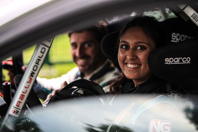 Nabila Tejparová, Peugeot 208 R2 na Barum rallye 2019