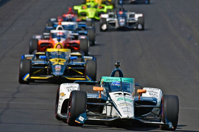 Fernando Alonso ve 104. ročníku závodu Indy 500