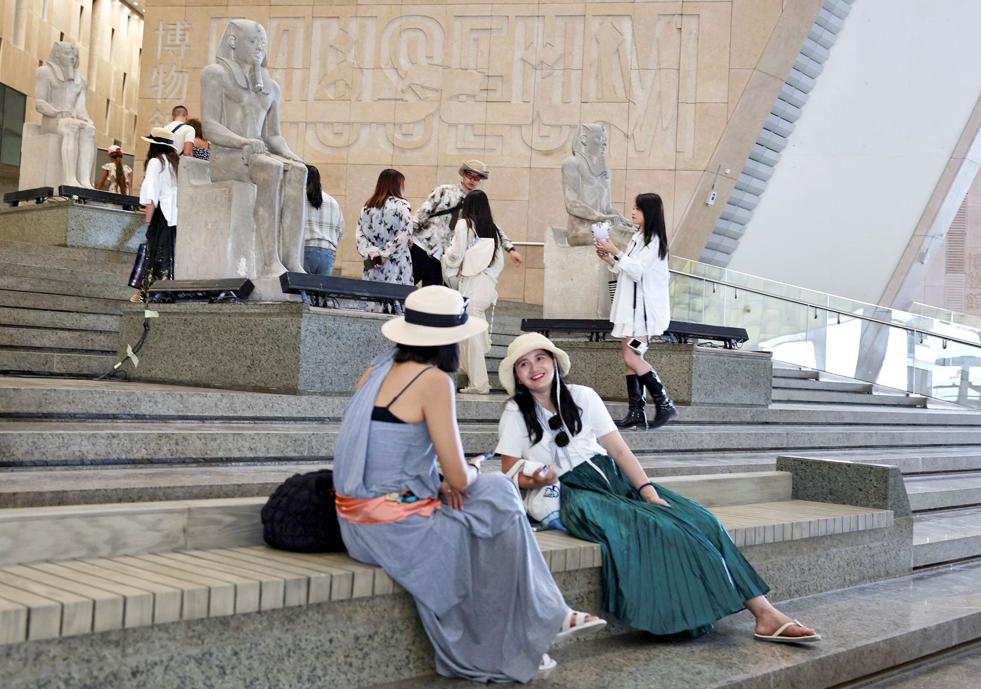 Egypt, Velké Egyptské muzeum, Gíza, otevření