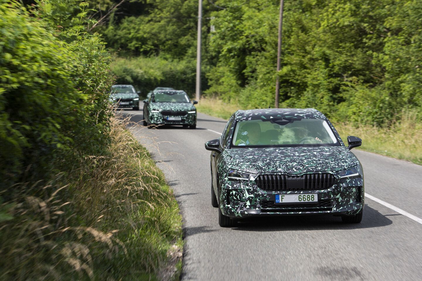 Škoda Superb IV prototyp 2023
