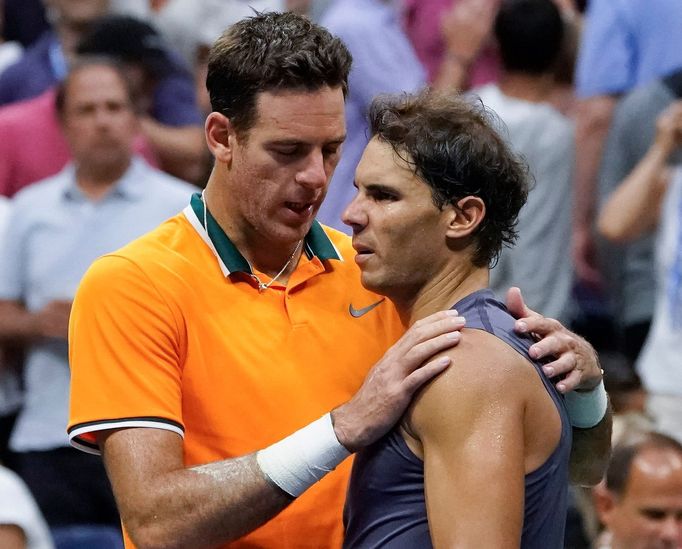 Nejlepší fotky US Open 2018: Rafael Nadal a Juan Martín del Potro v semifinále