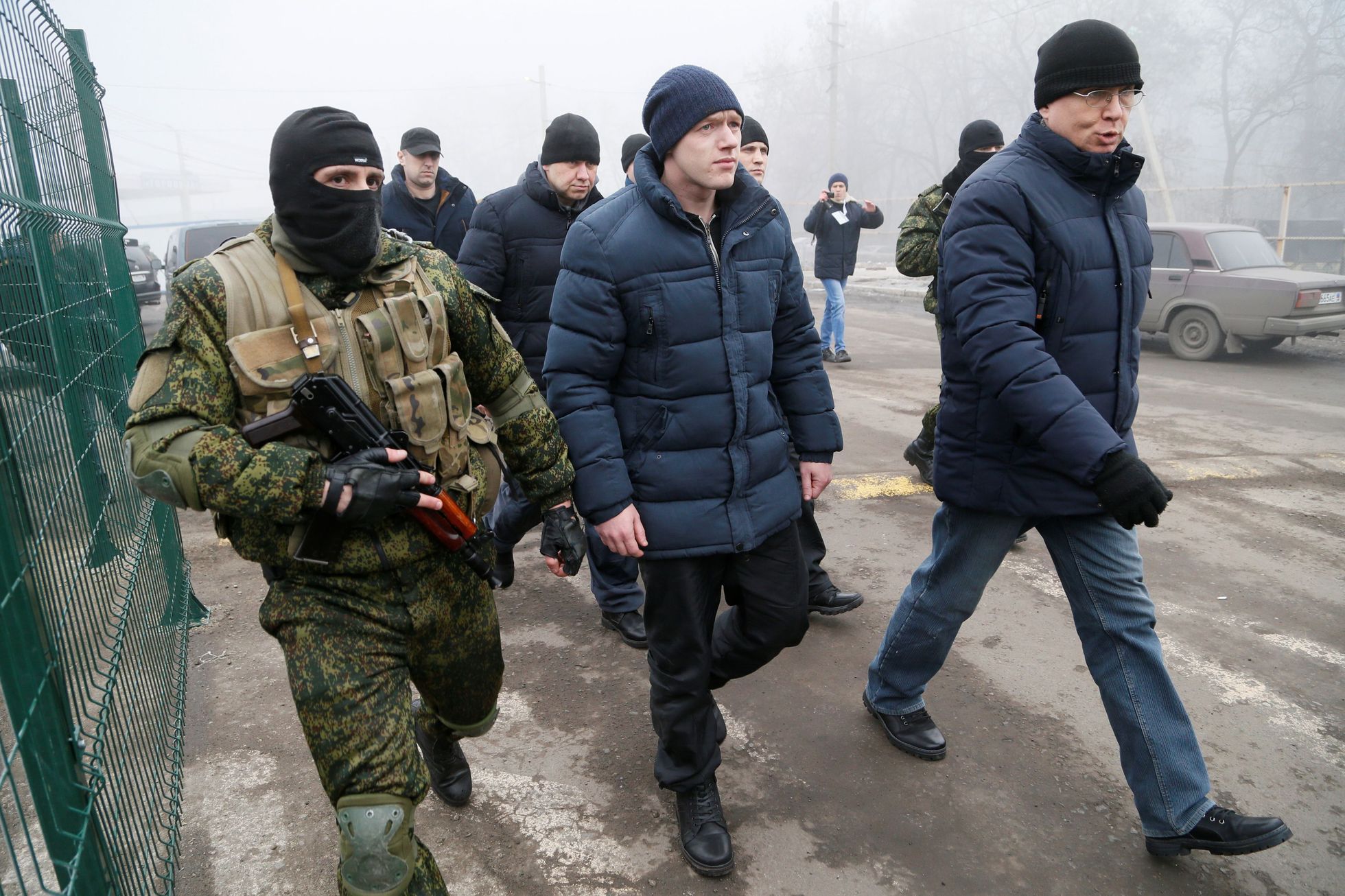 Výměna vězňů Ukrajina Doněcká oblast