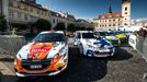 Rallye Bohemia 2019: Jan Kornhefr, Peugeot 208 R2 a Štěpán Vojtěch, Peugeot 206 WRC