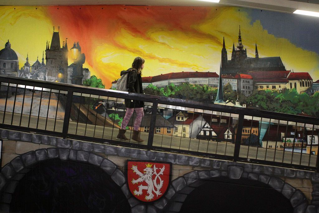 graffiti v Praze - výstava Městem posedlí