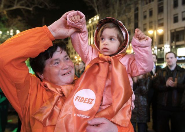 Maďarsko volby Fidesz