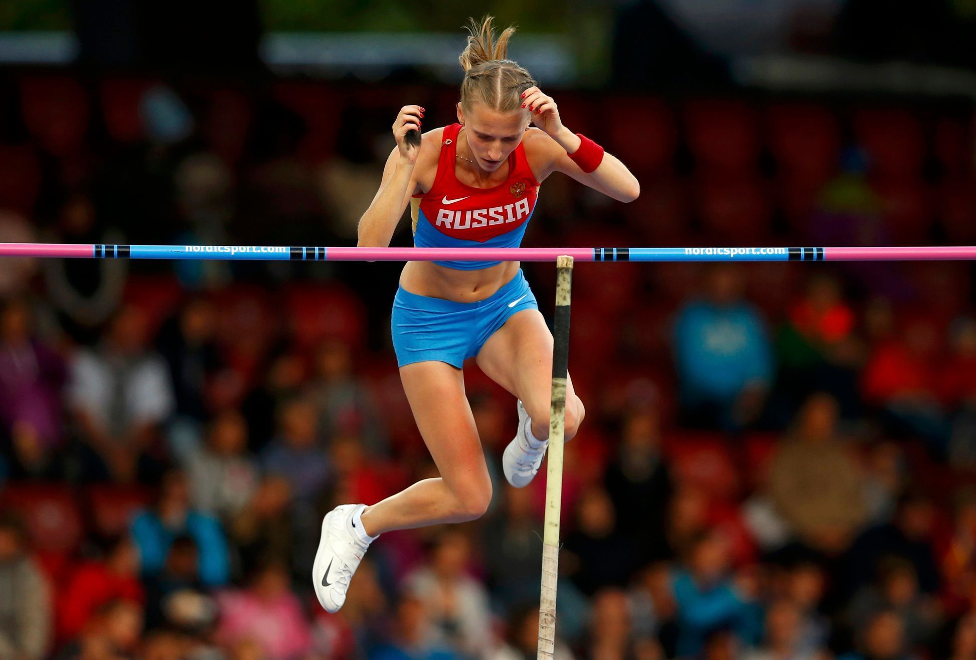 ME v atletice, tyčka žen: Anželika Sidorovová