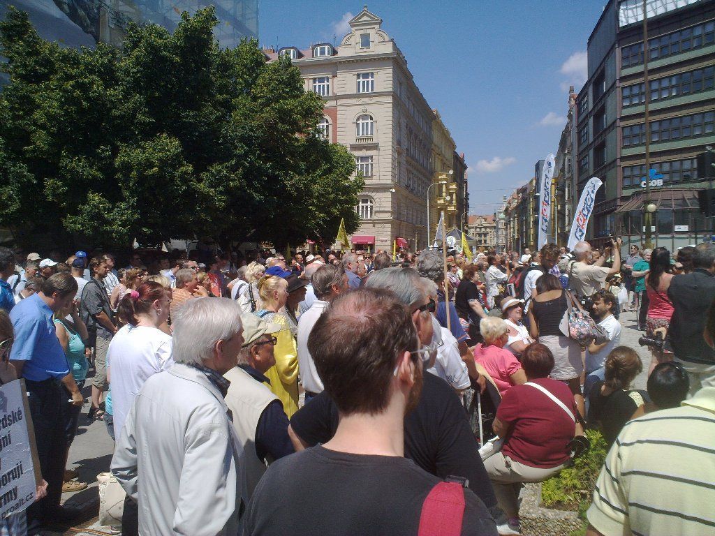 Odbory protestují protí zdravotní reformě