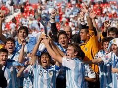 Argentinská radost - Česko vs. Argentina, finále MS dvacítek.