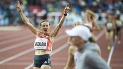 atletika, Zlatá tretra 2018, Simona Vrzalová (1500 m)
