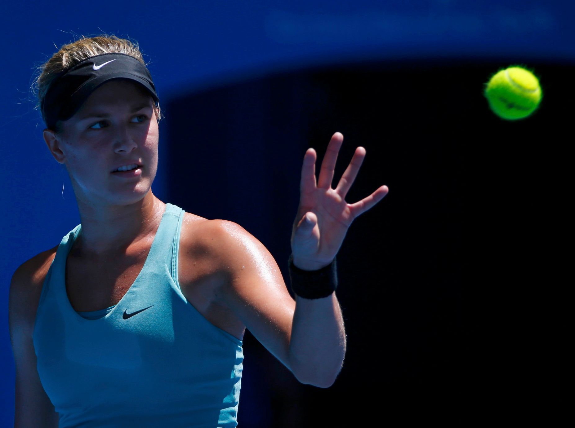 Eugenie Bouchardová v semifinále Australian Open 2014