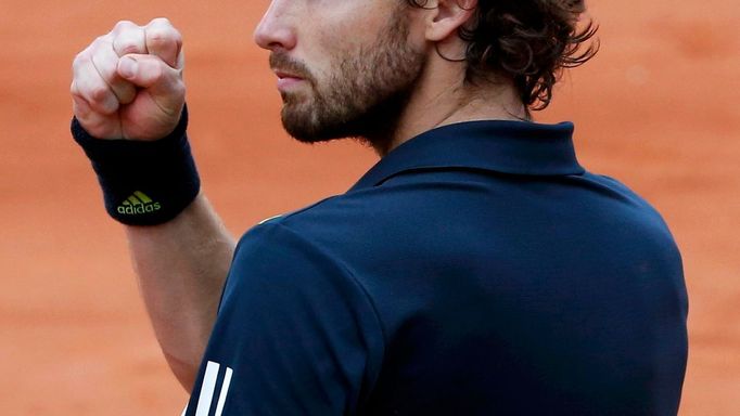 Ernests Gulbis na French Open 2014