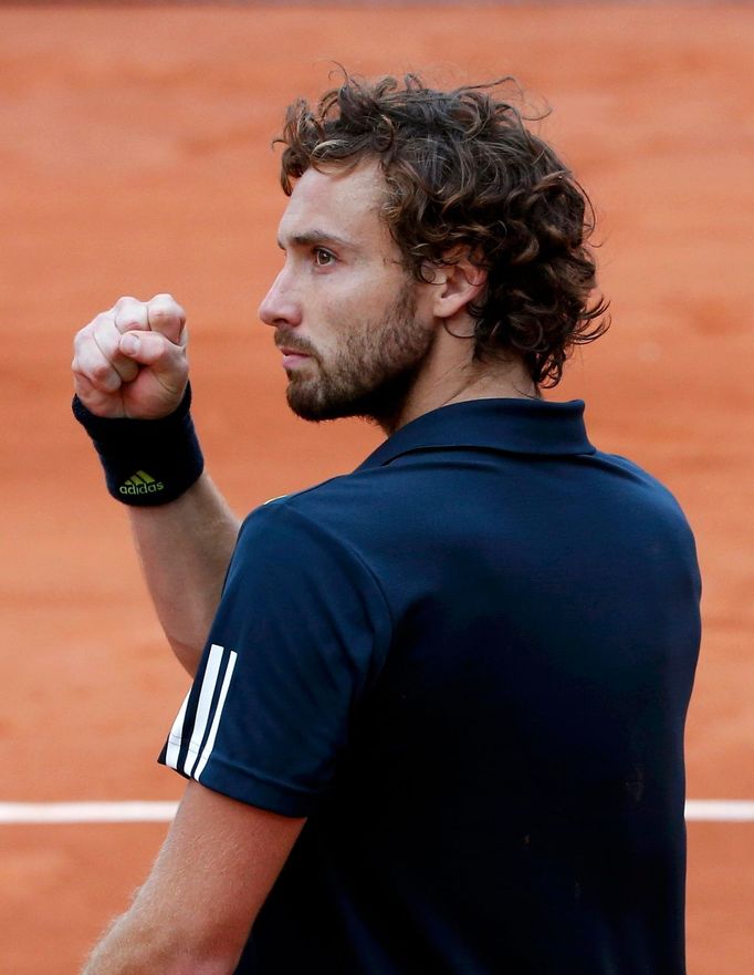 Ernests Gulbis na French Open 2014